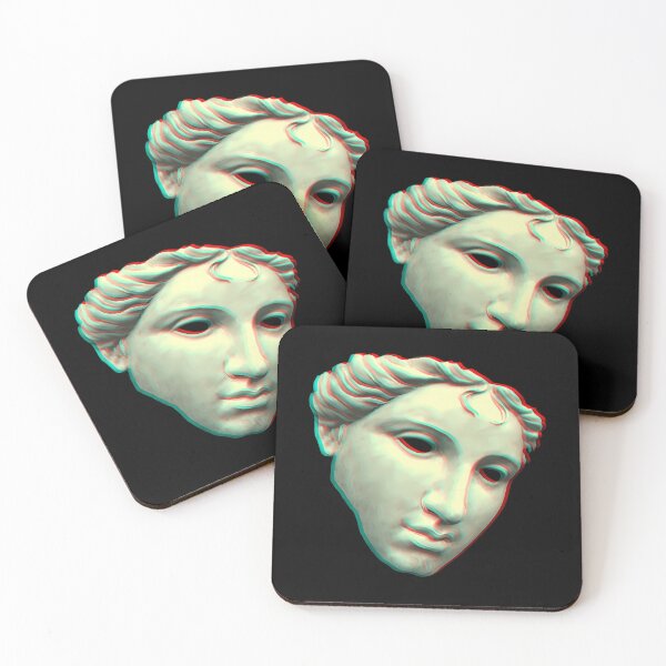 Item preview, 3D Glitch Art Statue Face designed and sold by wbshgapdji73.