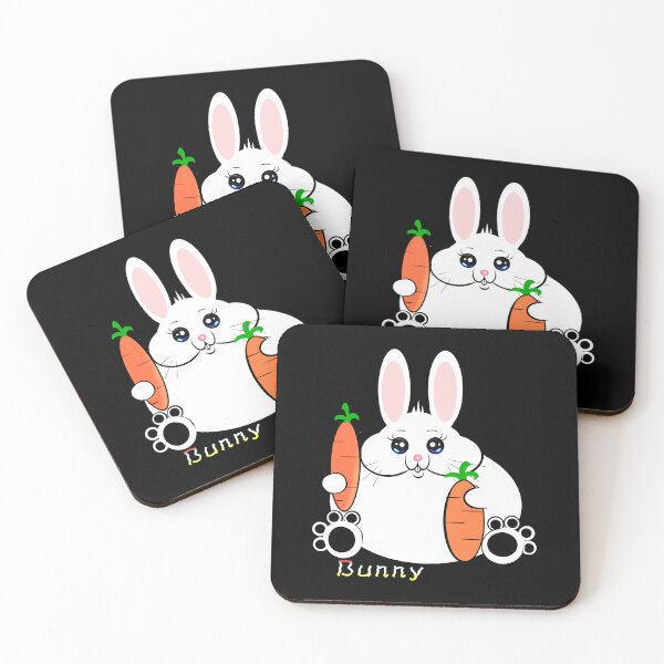 Item preview, Cute Bunny Loving Carrots  designed and sold by Shirley cute art .