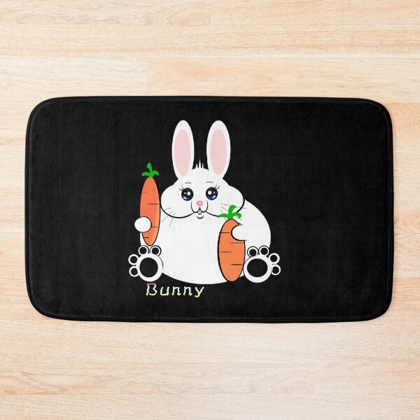 Item preview, Cute Bunny Loving Carrots  designed and sold by Shirley cute art .