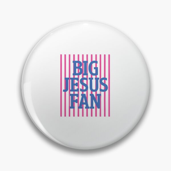 Item preview, Big Jesus Fan Christian Faith Bold Typography Design designed and sold by kiralynstration.