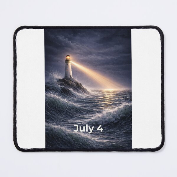 Item preview, Lighthouse of Hope – July 4 designed and sold by ariksworld.