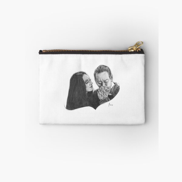 Item preview, Morticia and Gomez Addams portrait designed and sold by Iconic shop.