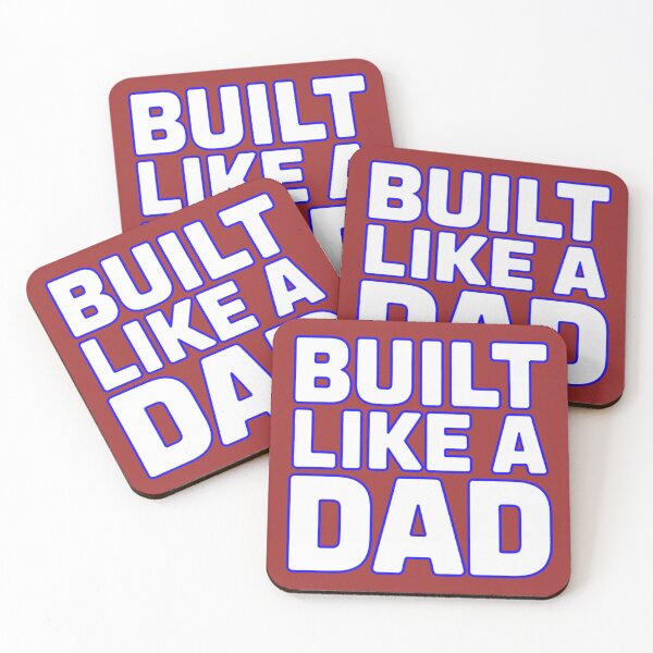 Item preview, Built Like A Dad designed and sold by ZooStateofMind.