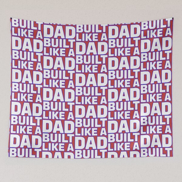 Item preview, Built Like A Dad designed and sold by ZooStateofMind.