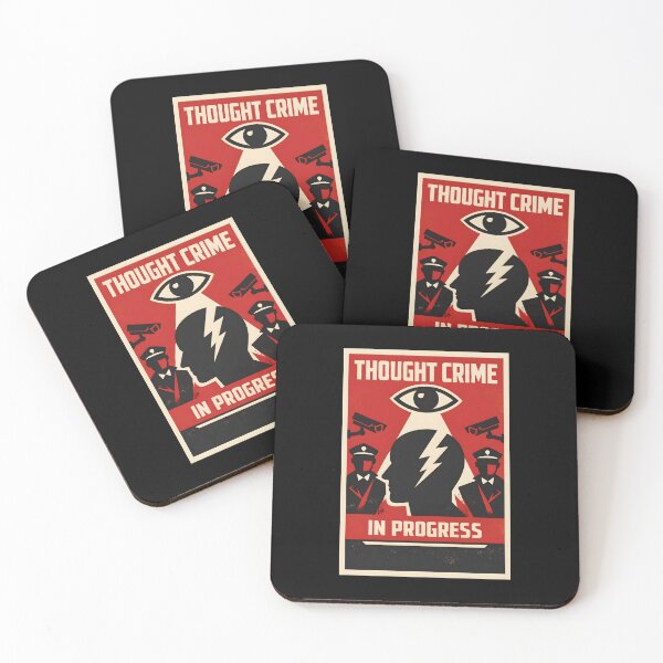 Item preview, Thought Crime In Progress Orwell 1984  designed and sold by screenpromos.