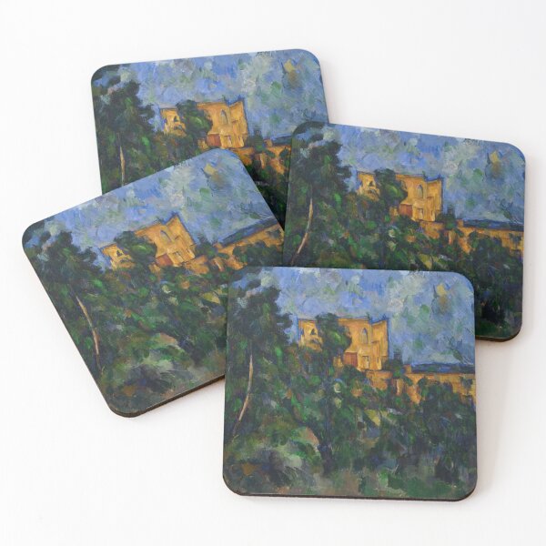 Item preview, Chateau Noir by Paul Cézanne: Post Impressionist Architectural Landscape Poster designed and sold by artofuniverse.