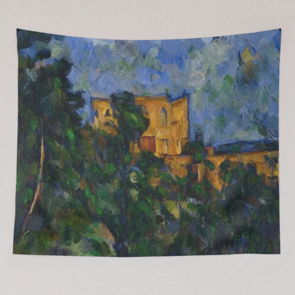 Item preview, Chateau Noir by Paul Cézanne: Post Impressionist Architectural Landscape Poster designed and sold by artofuniverse.