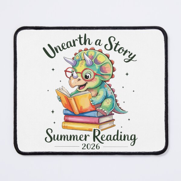 Item preview, Unearth A Story Summer Reading 2026 Cute Dinosaur Design designed and sold by kiralynstration.