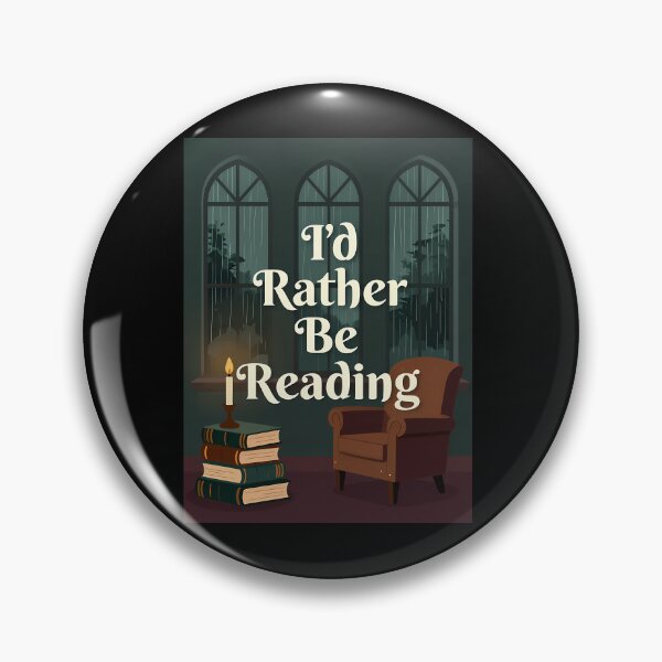 Item preview, Id Rather Be Reading Vintage Window designed and sold by wbshgapdji73.