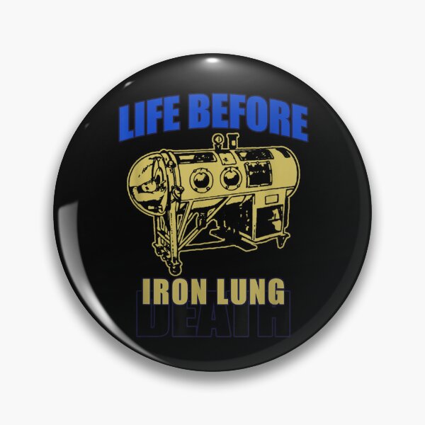 Item preview, Life Before Iron Lung Death Medical History Polio Awareness Vintage Art designed and sold by ObukiLantara.