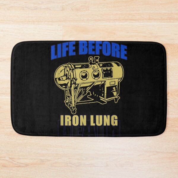 Item preview, Life Before Iron Lung Death Medical History Polio Awareness Vintage Art designed and sold by ObukiLantara.