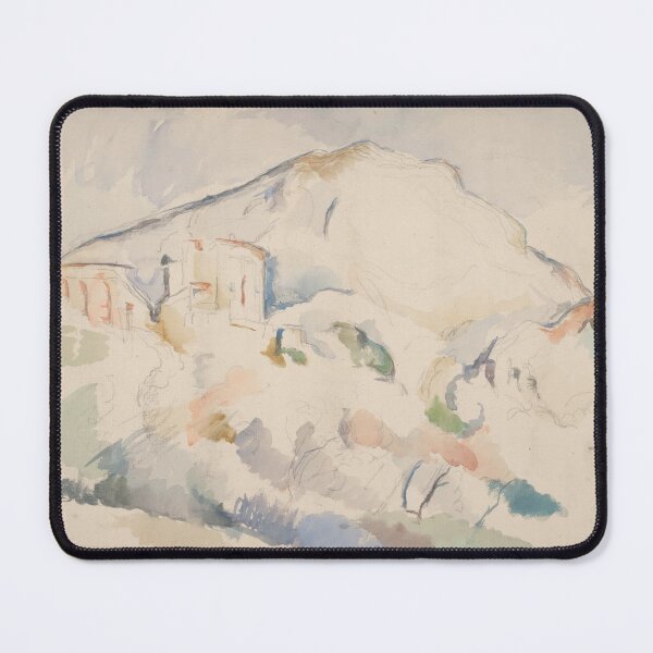 Item preview, Chateau Noir and Mont Sainte Victoire by Paul Cézanne: Serene Landscape Poster designed and sold by artofuniverse.