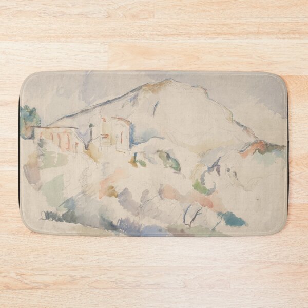Item preview, Chateau Noir and Mont Sainte Victoire by Paul Cézanne: Serene Landscape Poster designed and sold by artofuniverse.