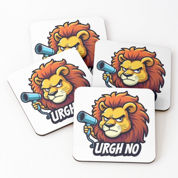 Item preview, Grumpy Lion Blow-Dry designed and sold by BysonDesigns.