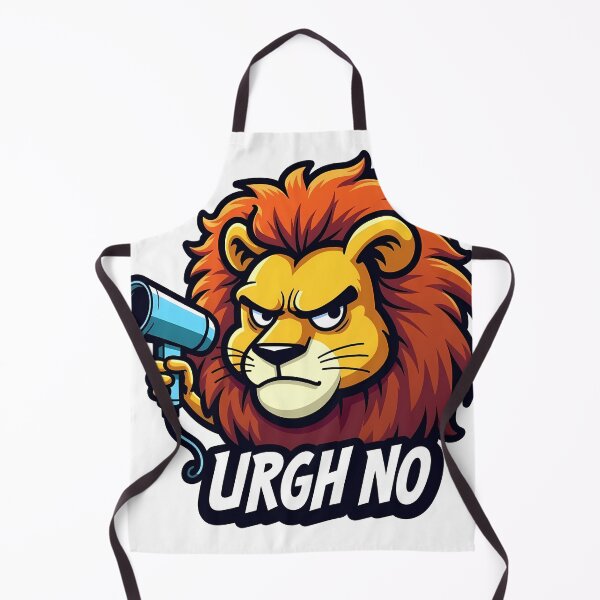 Item preview, Grumpy Lion Blow-Dry designed and sold by BysonDesigns.