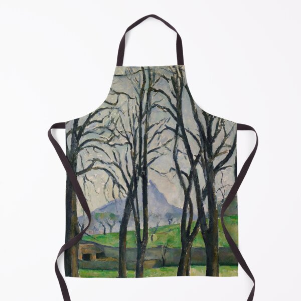 Item preview, Chestnut Trees at Jas De Bouffan by Paul Cézanne: Post Impressionist Landscape designed and sold by artofuniverse.