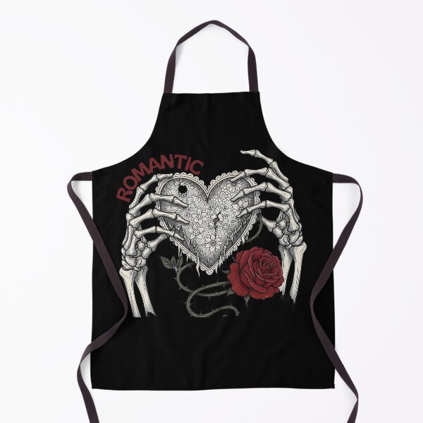 Item preview, Dark Romantic Gothic Heart Aesthetic Shirt – Skeleton Hands and Red Rose Design designed and sold by CrimsonChords.