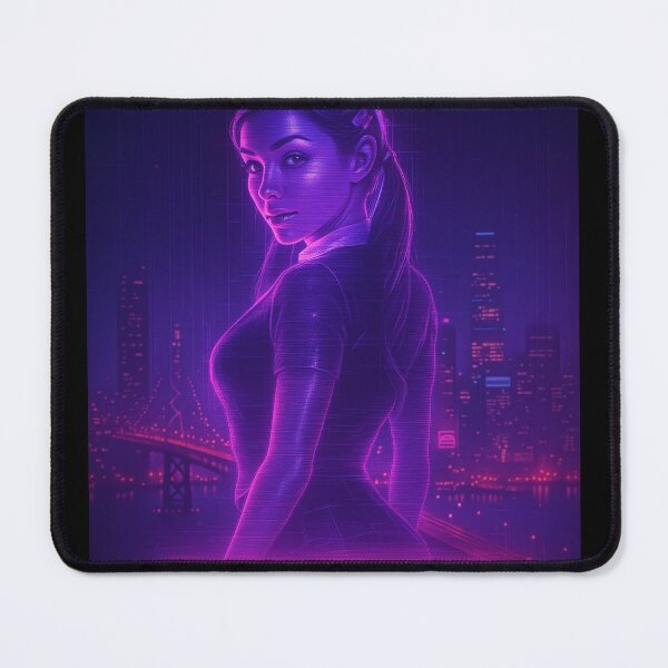 Item preview, Everything You Want to Hear Goddess – Neon Cyberpunk San Francisco designed and sold by DyfunctionalTee.