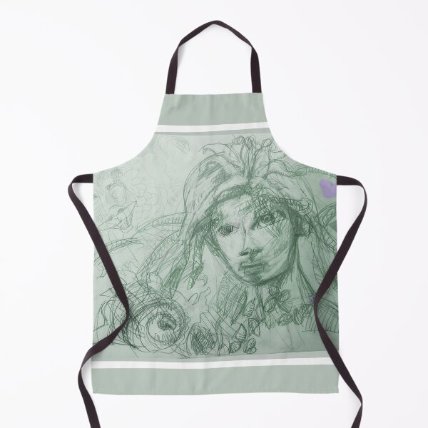 Item preview, Universal Harlequin Fairy - Original Pencil Drawing by ACCI designed and sold by VanyssaGraphics.