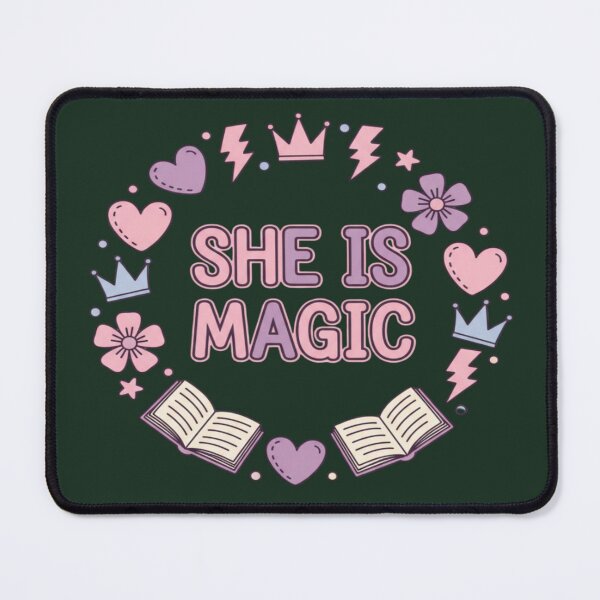 Item preview, She Is Magic Empowerment Quote designed and sold by PrintBreeze.