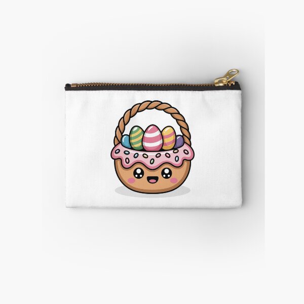 Item preview, Kawaii Easter Basket with Eggs designed and sold by jkrphoto.