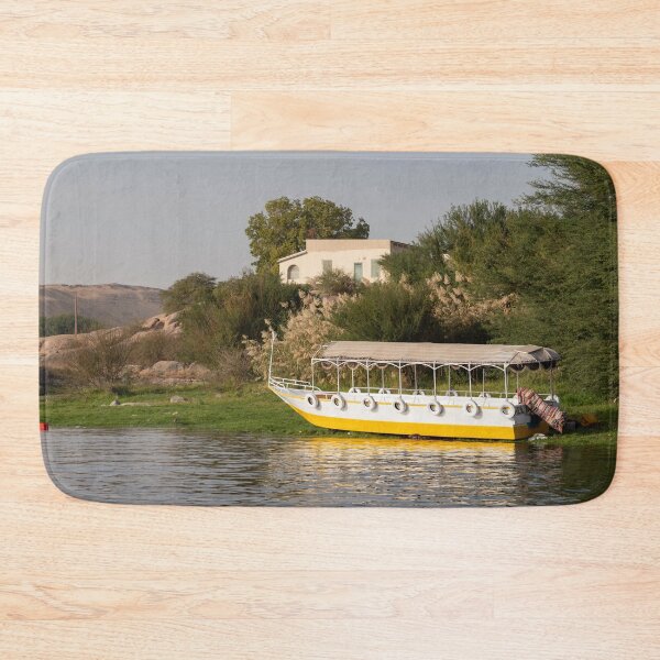 Item preview, Yellow boat on the Nile  designed and sold by hawkie.