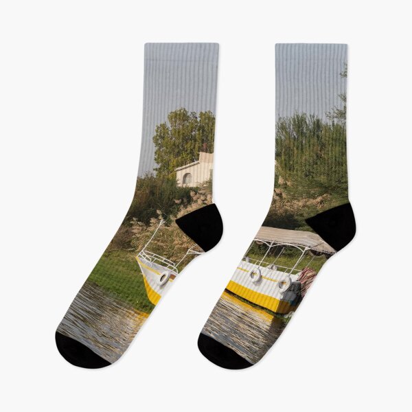Item preview, Yellow boat on the Nile  designed and sold by hawkie.