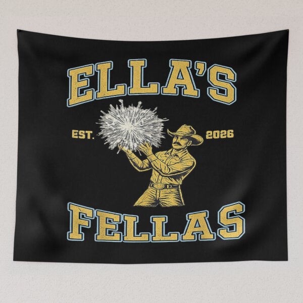 Item preview, Ella's Fellas Est 2026 Vintage Western Cowboy With Magic Energy Ball designed and sold by NgumohaLanke.