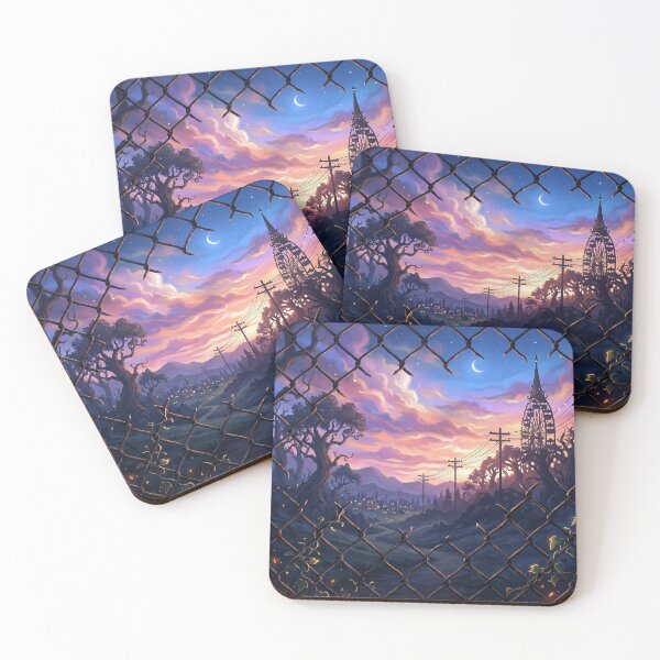 Item preview, Enchanting view through the chain-link fence designed and sold by Sigtrix.