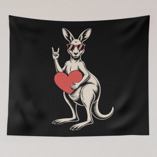 Item preview, Heartbreaker Kangaroo designed and sold by SztylishDesigns.