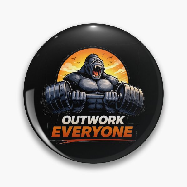 Item preview, Outwork Everyone Gorilla Gym Motivation designed and sold by the-dovlat.