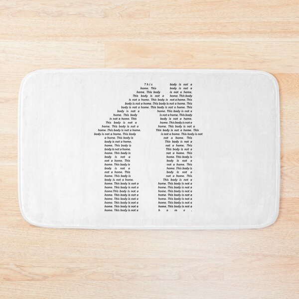 Item preview, This Body Is Not A Home Quote designed and sold by wbshgapdji73.