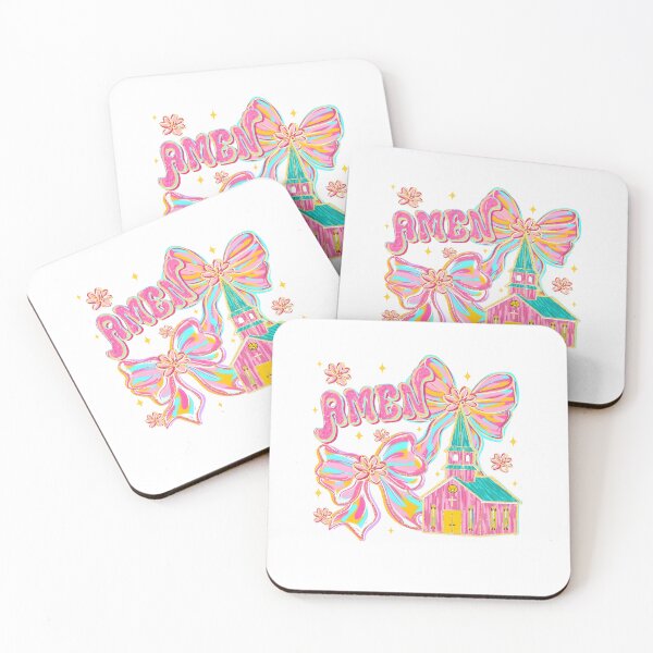Item preview, Floral Amen Christian Coquette designed and sold by Lakatosarpad.