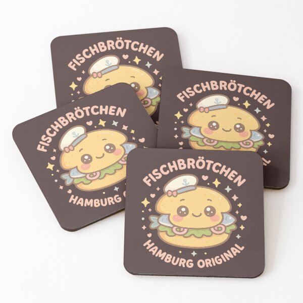 Item preview, Fischbrötchen Hamburg Original – Cute Kawaii Germany Street Food Design designed and sold by Globalcitytees.