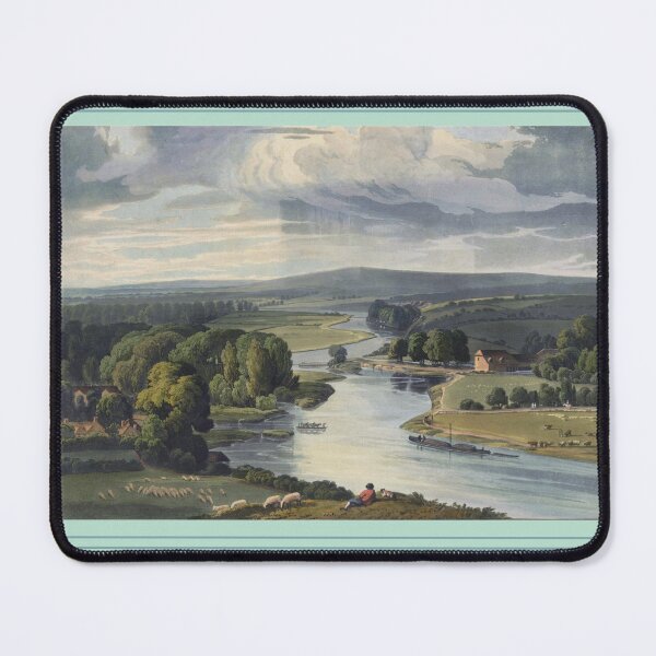 Artikelvorschau, Blick auf die Themse bei Streatley entworfen und verkauft von Malcolm Walker.