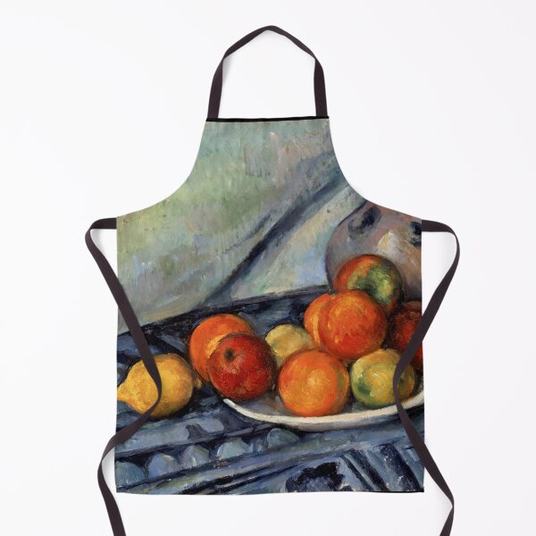 Item preview, Fruit and a Jug on a Table by Paul Cézanne: Post Impressionist Still Life designed and sold by artofuniverse.