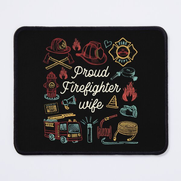 Item preview, Proud Firefighter Wife designed and sold by Lakatosarpad.
