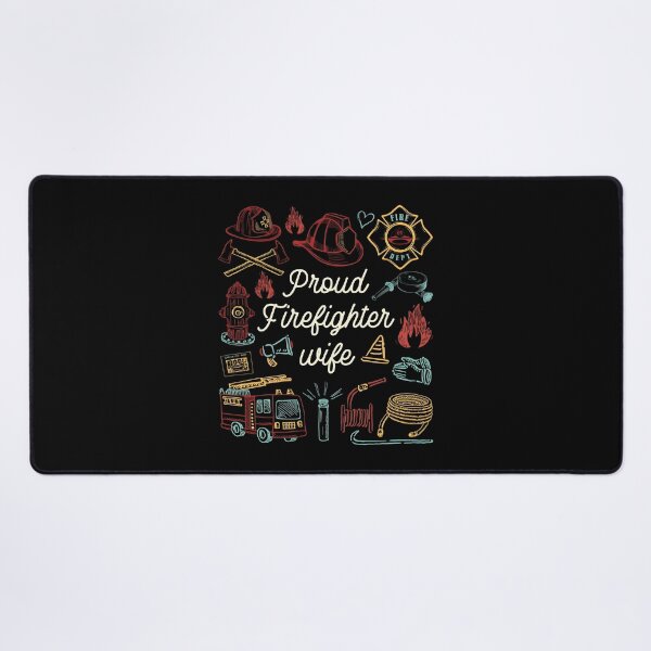 Item preview, Proud Firefighter Wife designed and sold by Lakatosarpad.