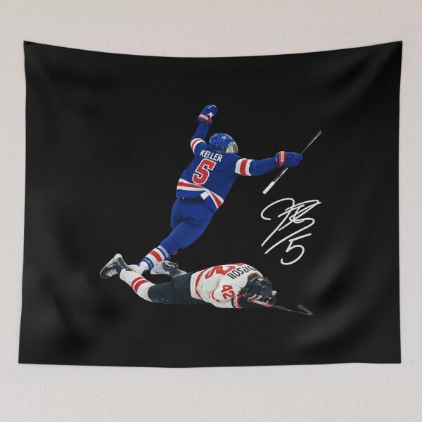 Item preview, Megan Keller, Hockey, Retro Hilary Knight designed and sold by CLOUDYMOODS.