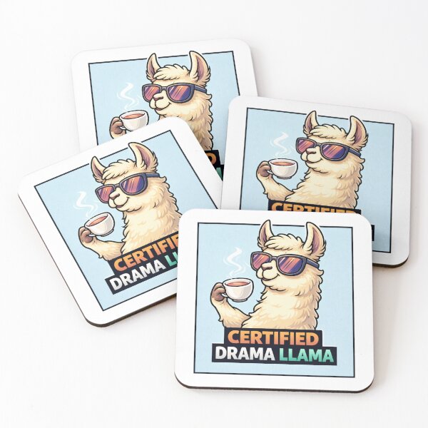 Item preview, Certified Drama Llama Funny Quote designed and sold by the-dovlat.