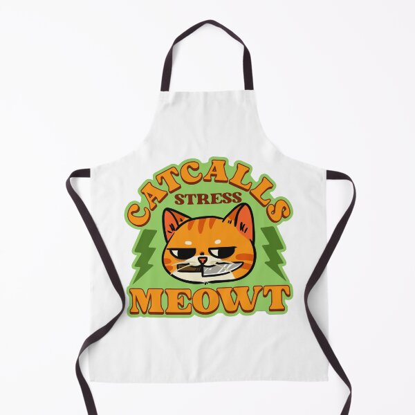 Item preview, Catcalls Stress Meowt Funny Pun designed and sold by jinmkh.