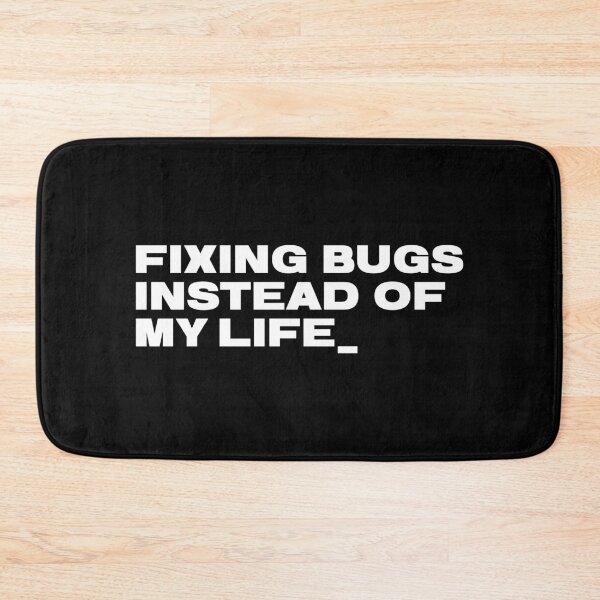 Item preview, Fixing Bugs Instead Of My Life - Minimalist Terminal Code designed and sold by JB-designstudio.