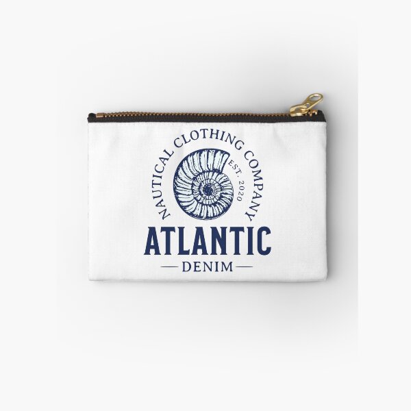 Item preview, Atlantic Shell - Nautical Denim designed and sold by Phanteom.