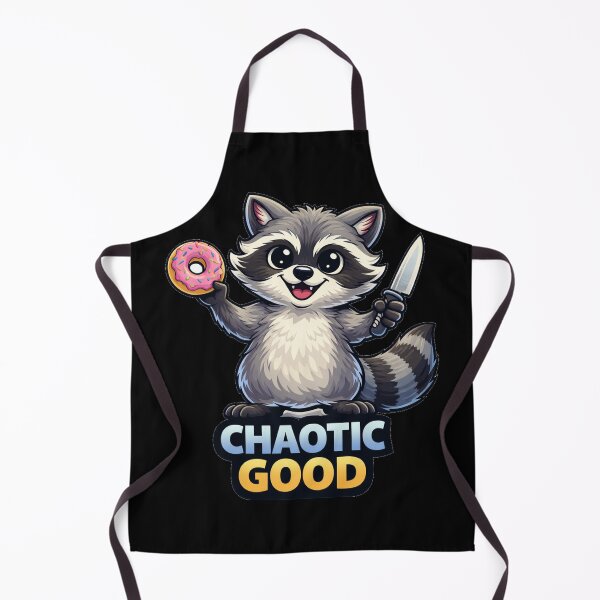 Item preview, Chaotic Good Raccoon Funny Design designed and sold by the-dovlat.