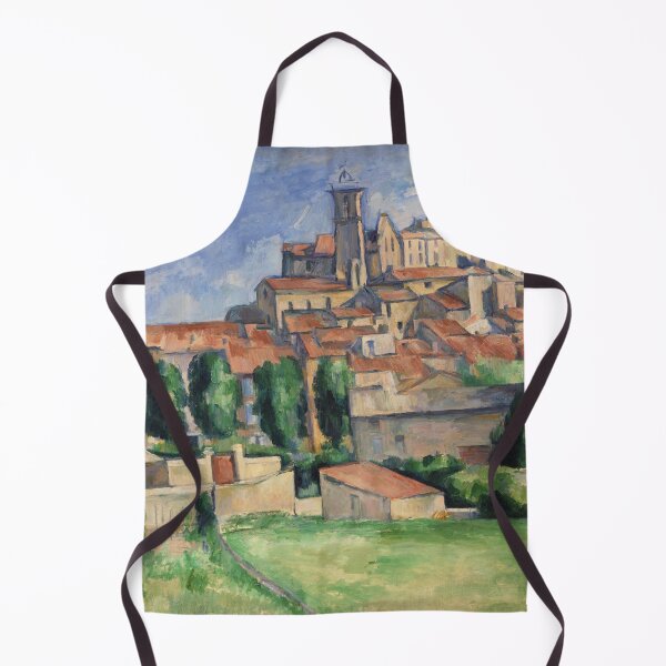 Item preview, Gardanne by Paul Cézanne: Sunlit Provençal Village Fine Art Poster designed and sold by artofuniverse.