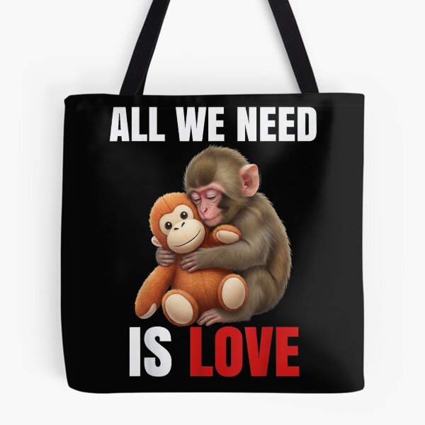 Item preview, Baby Monkey Punch All We Need is Love designed and sold by DakirooStudio.