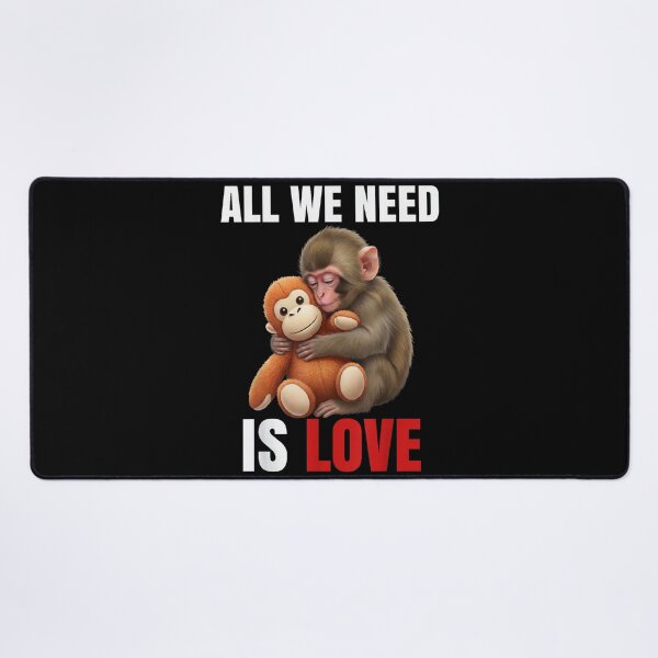 Item preview, Baby Monkey Punch All We Need is Love designed and sold by DakirooStudio.