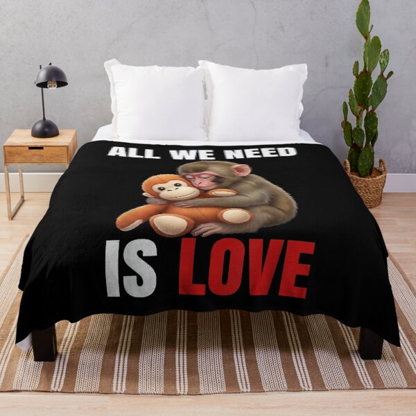 Item preview, Baby Monkey Punch All We Need is Love designed and sold by DakirooStudio.