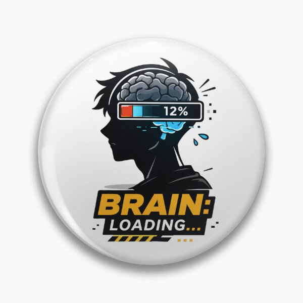 Item preview, Brain Loading 12 Percent Funny Design designed and sold by the-dovlat.