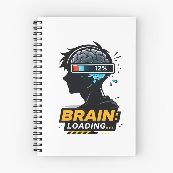 Item preview, Brain Loading 12 Percent Funny Design designed and sold by the-dovlat.